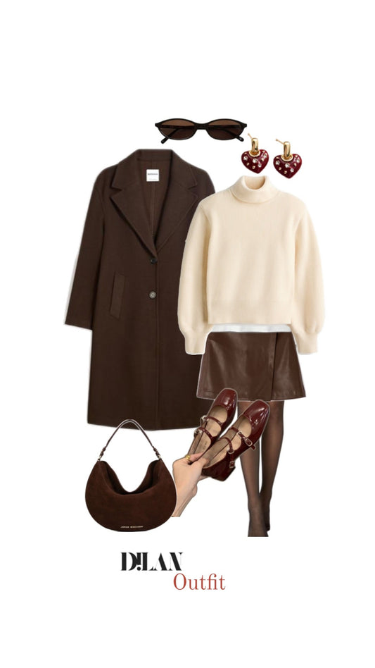 Cozy & Chique: Look de Inverno em tons brown