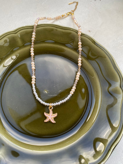 Colar Sea Star Pink