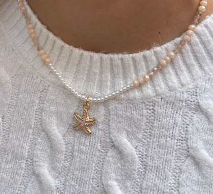 Colar Sea Star Pink