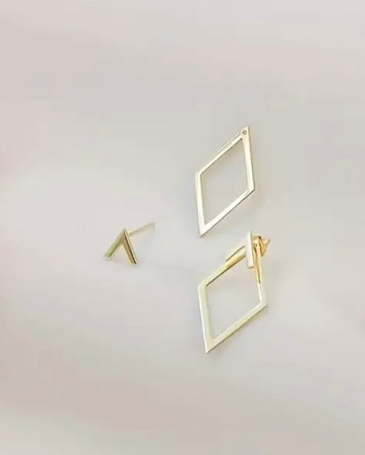 Brincos Golden Diamond