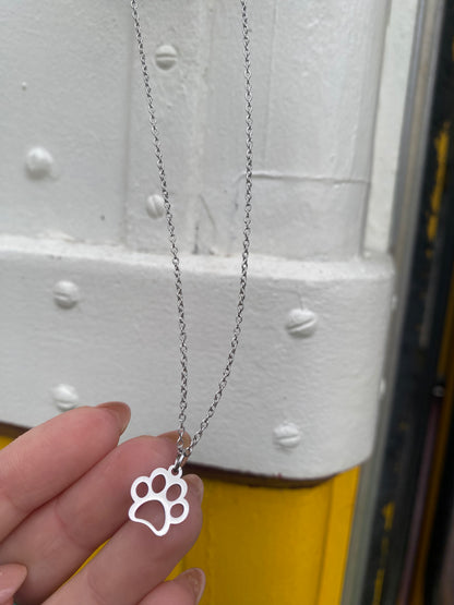 Colar Silver Paw