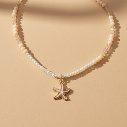 Colar Sea Star Pink