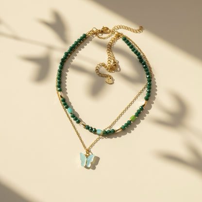 Colar Emerald Wing