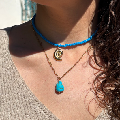 Conjunto Blue & Gold