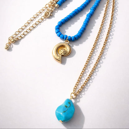 Conjunto Blue & Gold