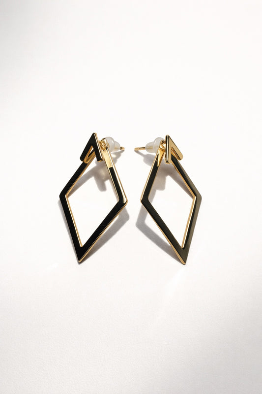 Brincos Golden Diamond