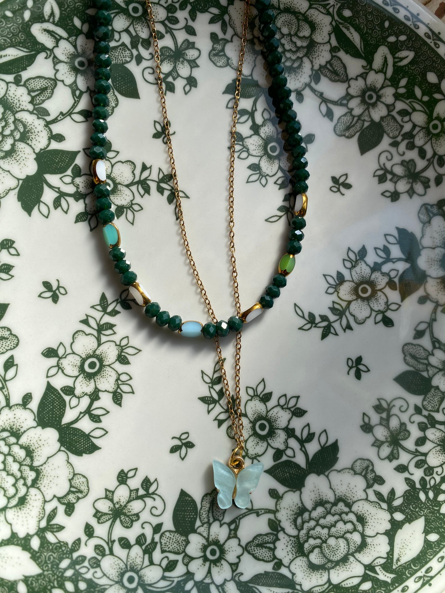 Colar Emerald Wing