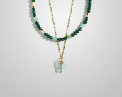 Colar Emerald Wing