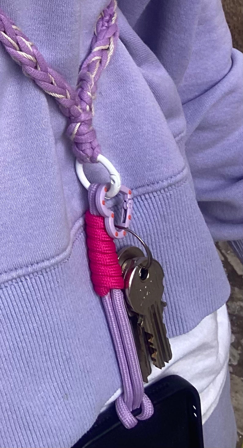 Cordão Lavender Heart