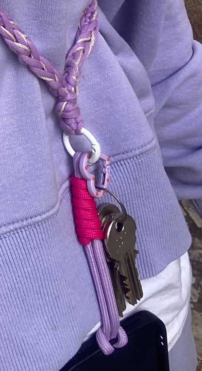 Cordão Lavender Heart