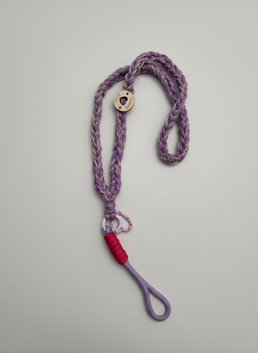 Cordão Lavender Heart