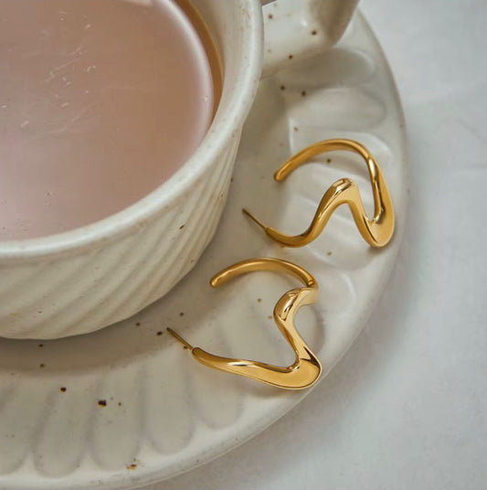 Brincos Elegant Gold