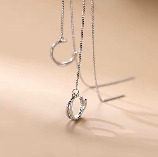 Brinco Wave Chain Cuff